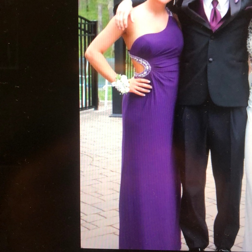Purple / Plum Prom Dress